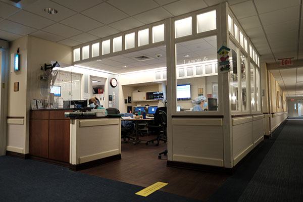 Nursing Station at Greenwich Hospital