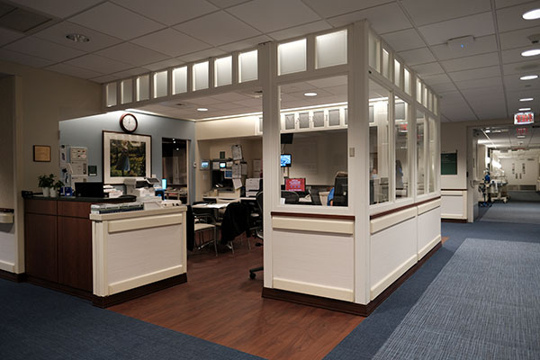 Nursing Station at Greenwich Hospital