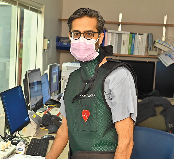 Sameer Nagpal, MD, a Yale Medicine interventional cardiologist