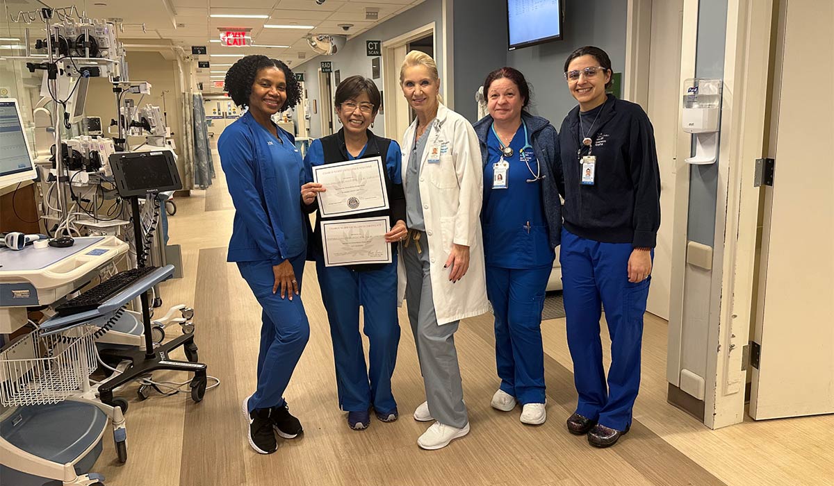 Emergency Department nurse