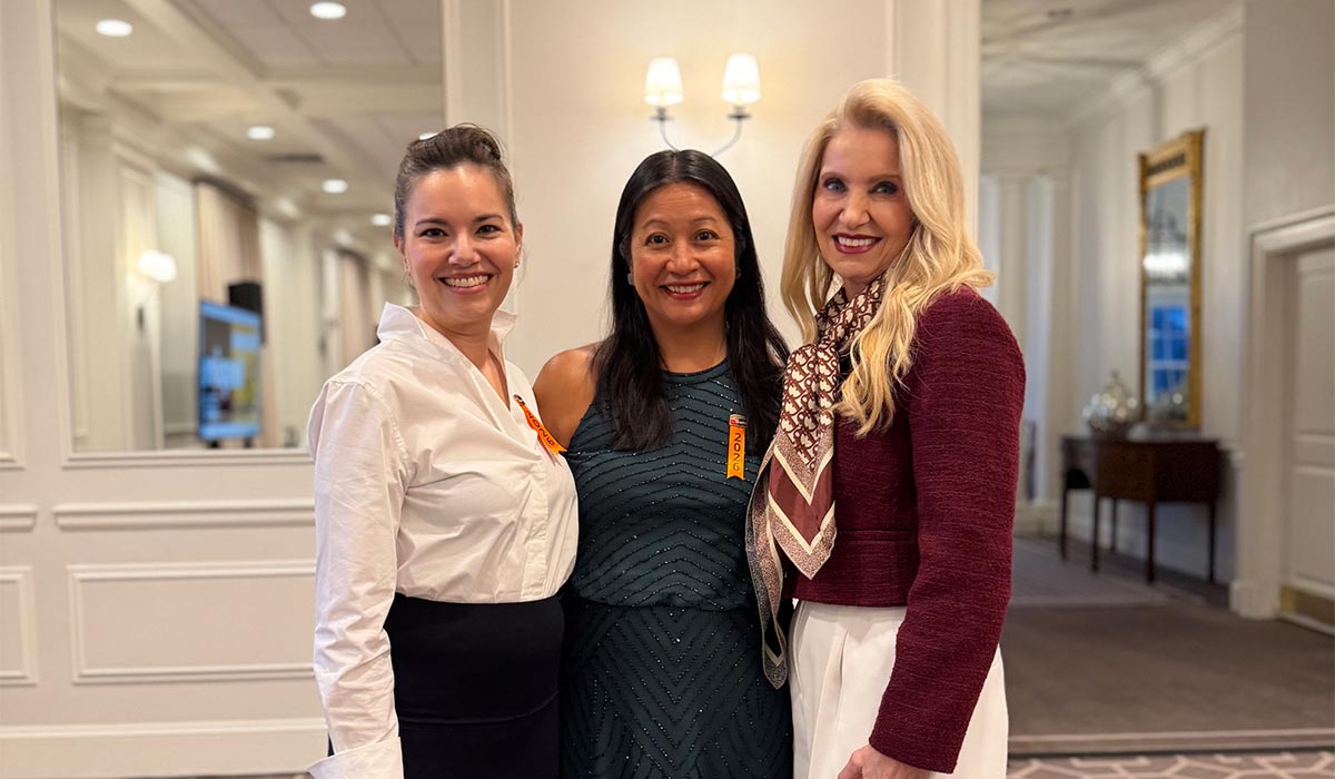 From left: Sandra Wainwright, MD, Alyssa Gillego, MD, and Anna Cerra, RN, DNP.