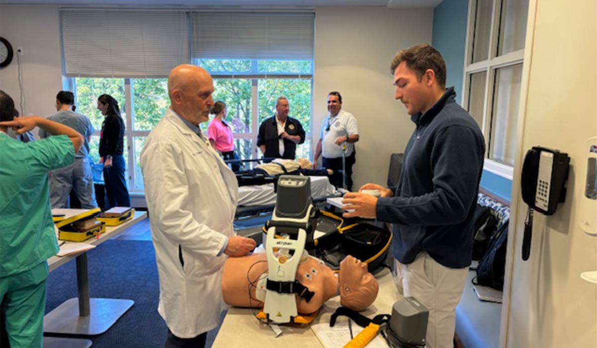 Michael Franco, MD (left)